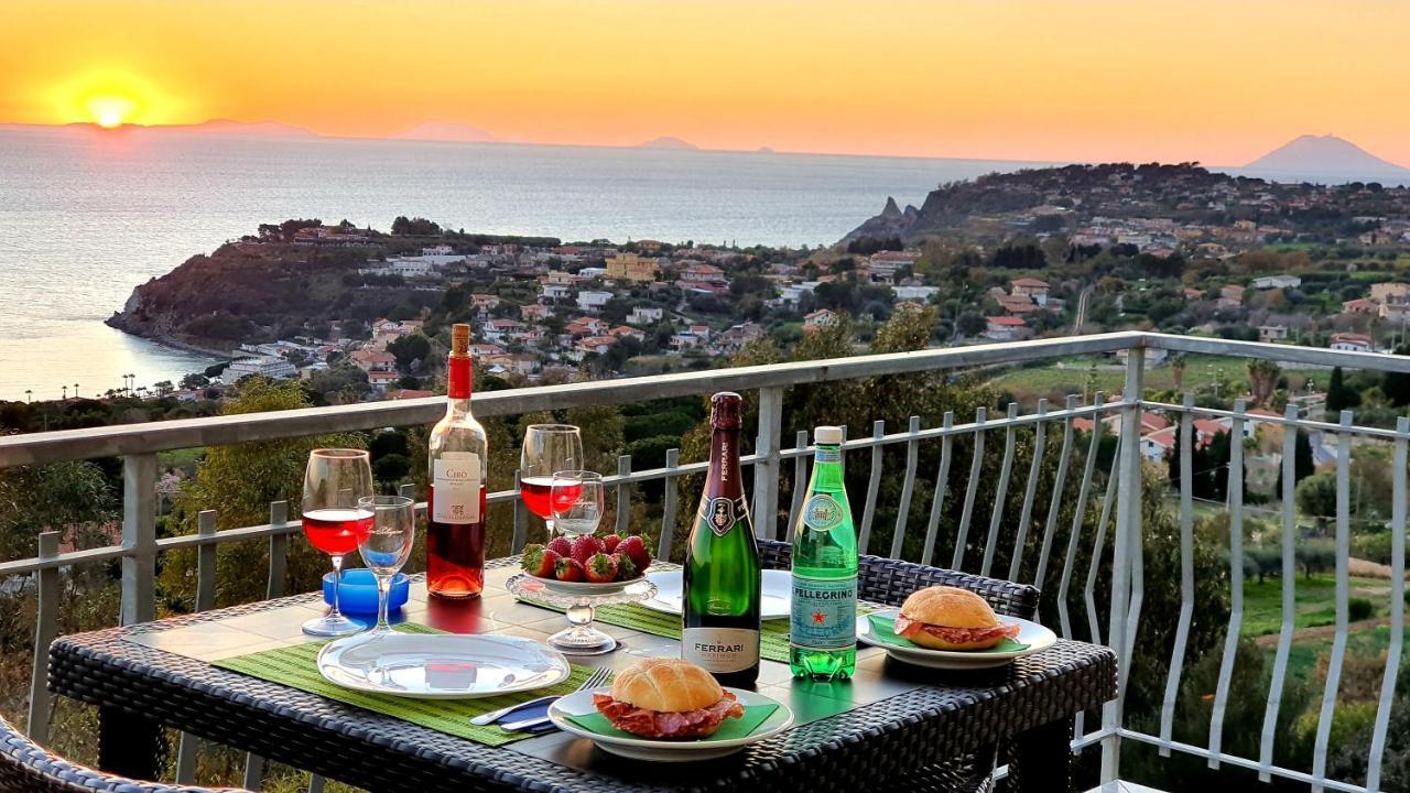 Naturamare Apartments - Piscina Idromassaggio Con Vista Mare Aperta Fino Alle Ore 22-00 Capo Vaticano Ngoại thất bức ảnh