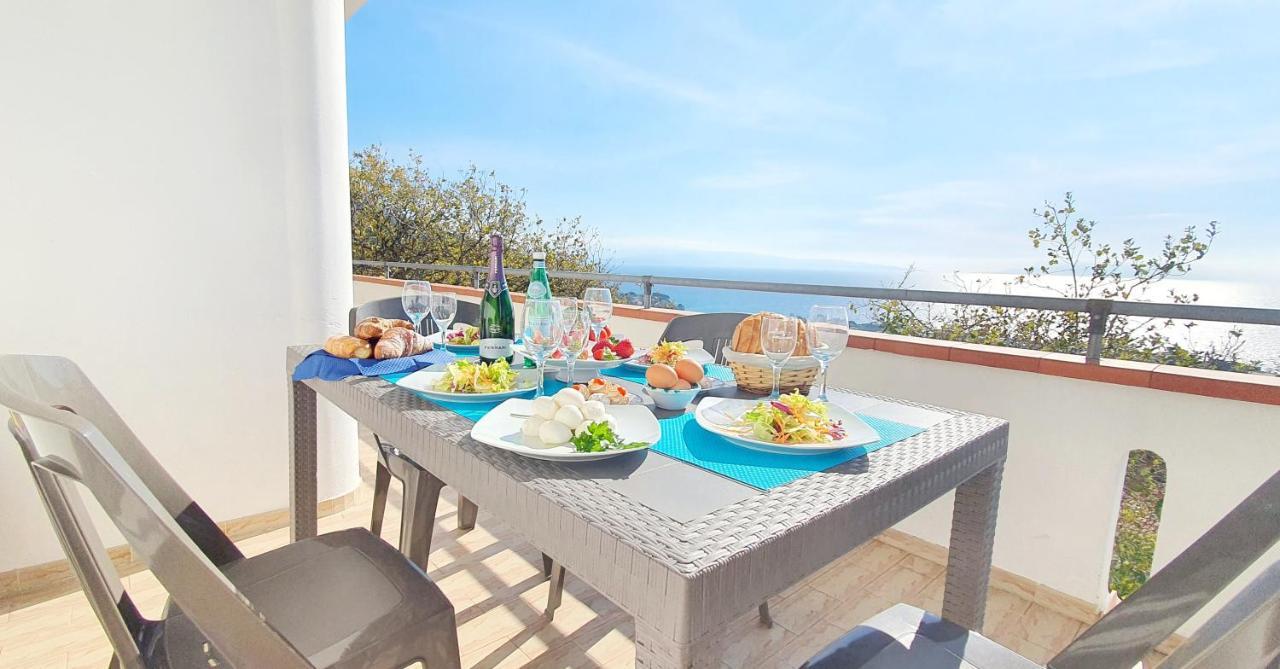 Naturamare Apartments - Piscina Idromassaggio Con Vista Mare Aperta Fino Alle Ore 22-00 Capo Vaticano Ngoại thất bức ảnh