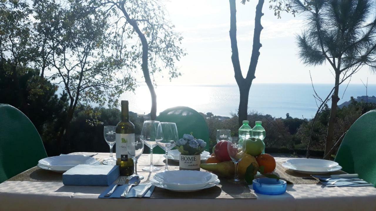 Naturamare Apartments - Piscina Idromassaggio Con Vista Mare Aperta Fino Alle Ore 22-00 Capo Vaticano Ngoại thất bức ảnh